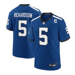 colts #5 new blue jersey