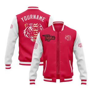 Custom Glitter  Two Tone Varsity Letterman Team Jacket